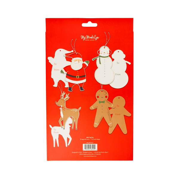 Christmas Icons Gift Tags - DIGS