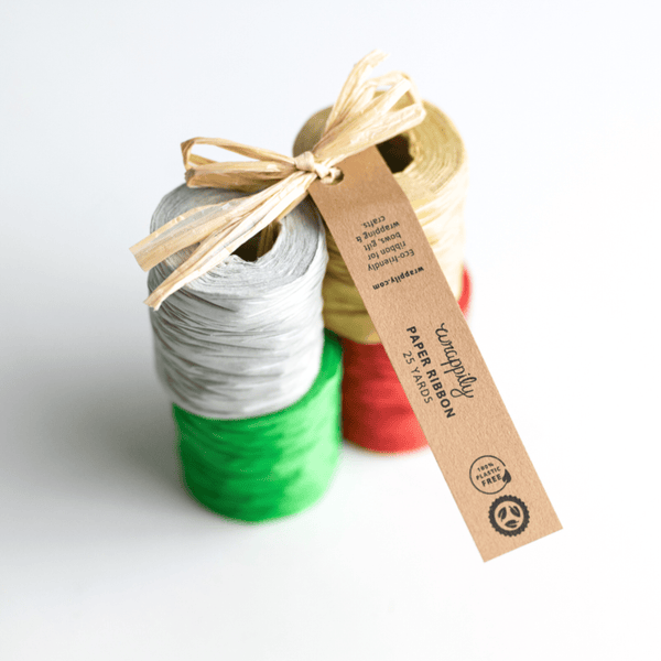 Christmas Mix Paper Ribbon Multi - Spool - DIGS