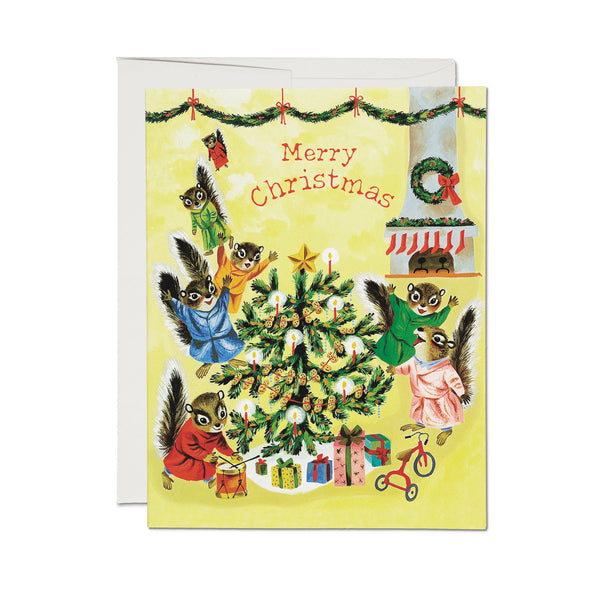 Christmas Morning Holiday Cards - DIGS