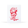 Christmas Santa Longboard Card - DIGS