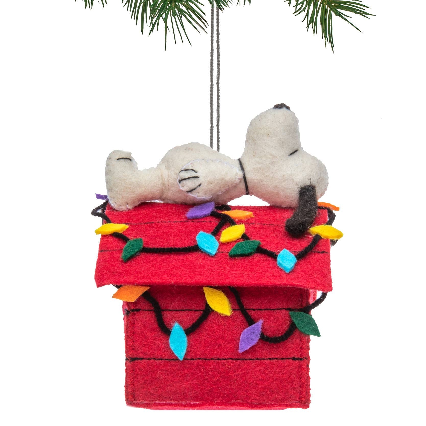 Christmas Snoopy Ornament - DIGS