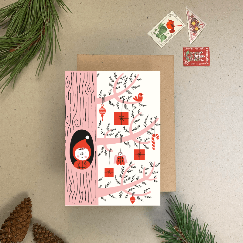 Christmas Tree Card - DIGS