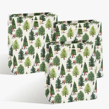 Christmas Tree Farm Gift Bag: Medium Set/3 - DIGS