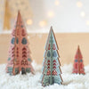 Christmas Tree Set: Colorful Folk Design - DIGS