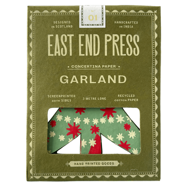 Christmas Trees Folded Garland - DIGS