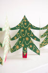 Christmas Trees Folded Garland - DIGS