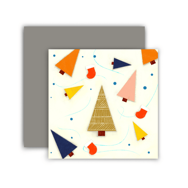 Christmas Trees Mini Card - DIGS