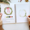 Christmas Watercolor Workbook - DIGS