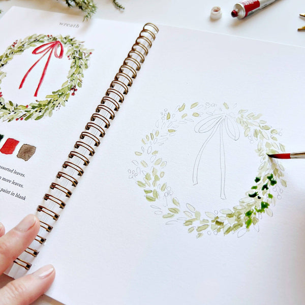 Christmas Watercolor Workbook - DIGS