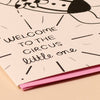 Circus Welcome Baby Card - DIGS