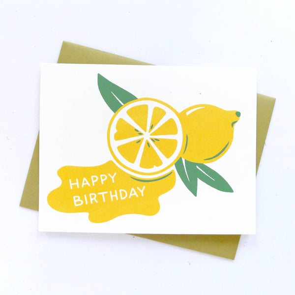 Citrus Birthday Card - DIGS