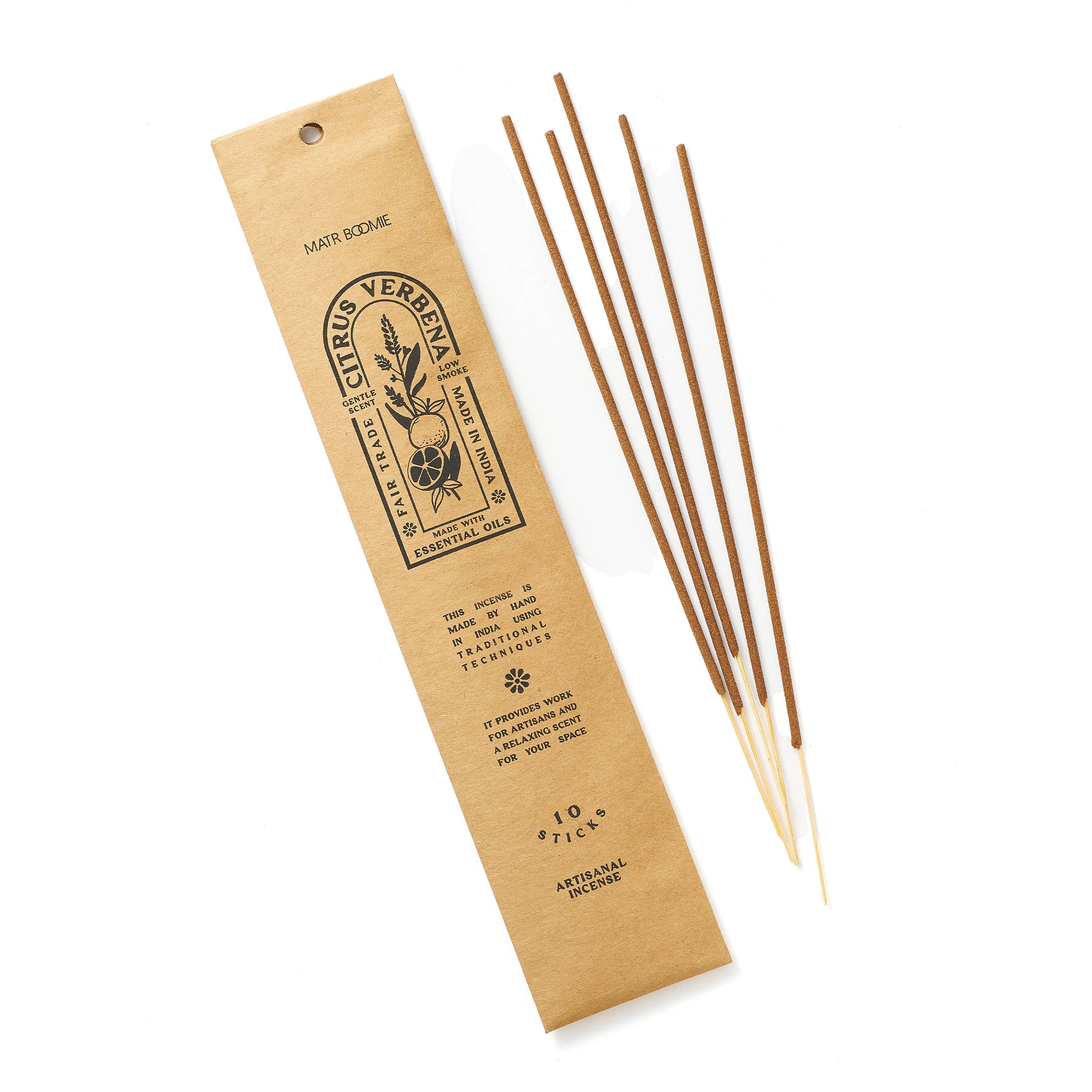 Citrus Verbena Artisanal Incense - DIGS