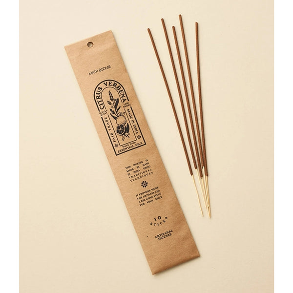 Citrus Verbena Artisanal Incense - DIGS