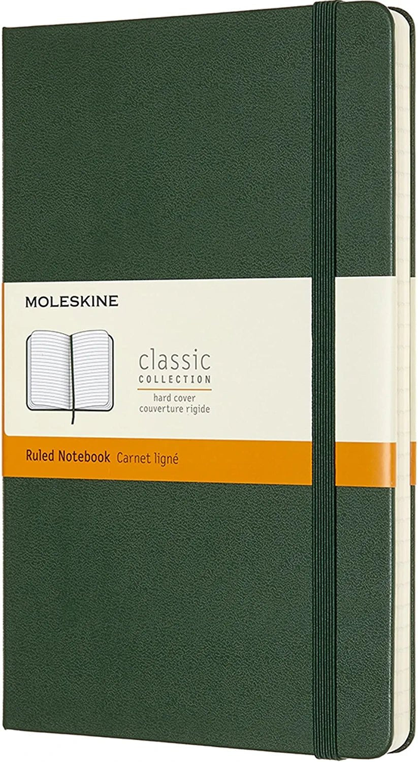 Classic Hardcover Ruled Notebook: Large - DIGS