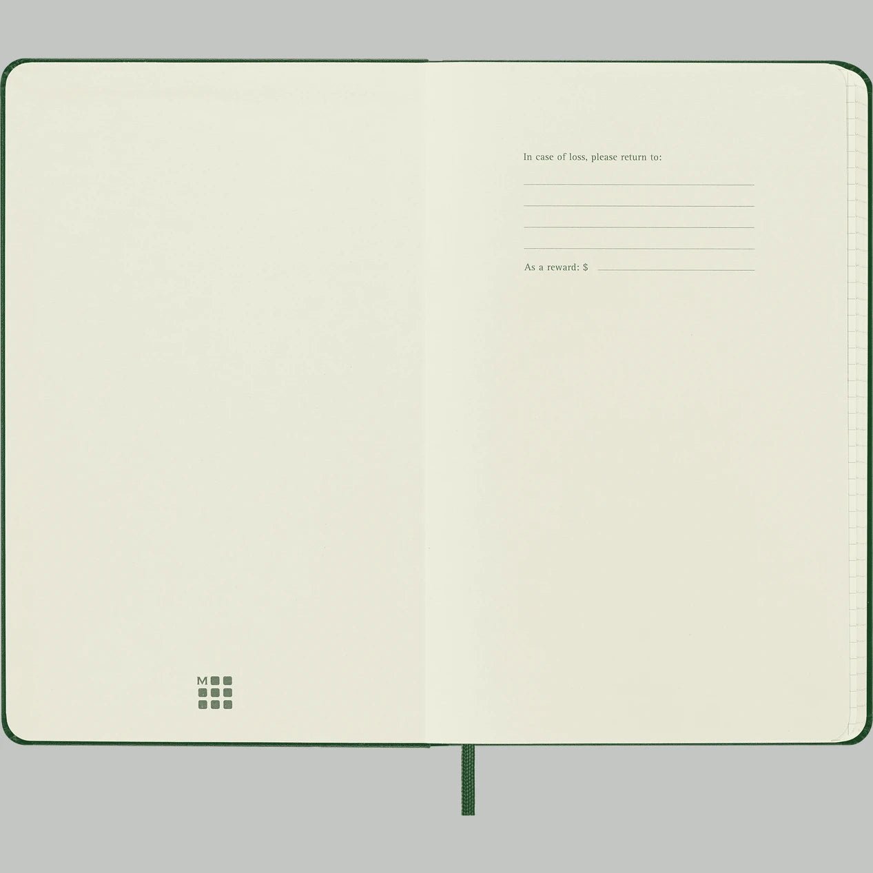 Classic Hardcover Squared Notebook: Large - DIGS