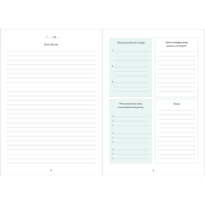 Clear Mind: 5 - Minute Guided Journal - DIGS