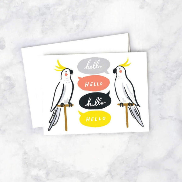 Cockatiels Card - DIGS