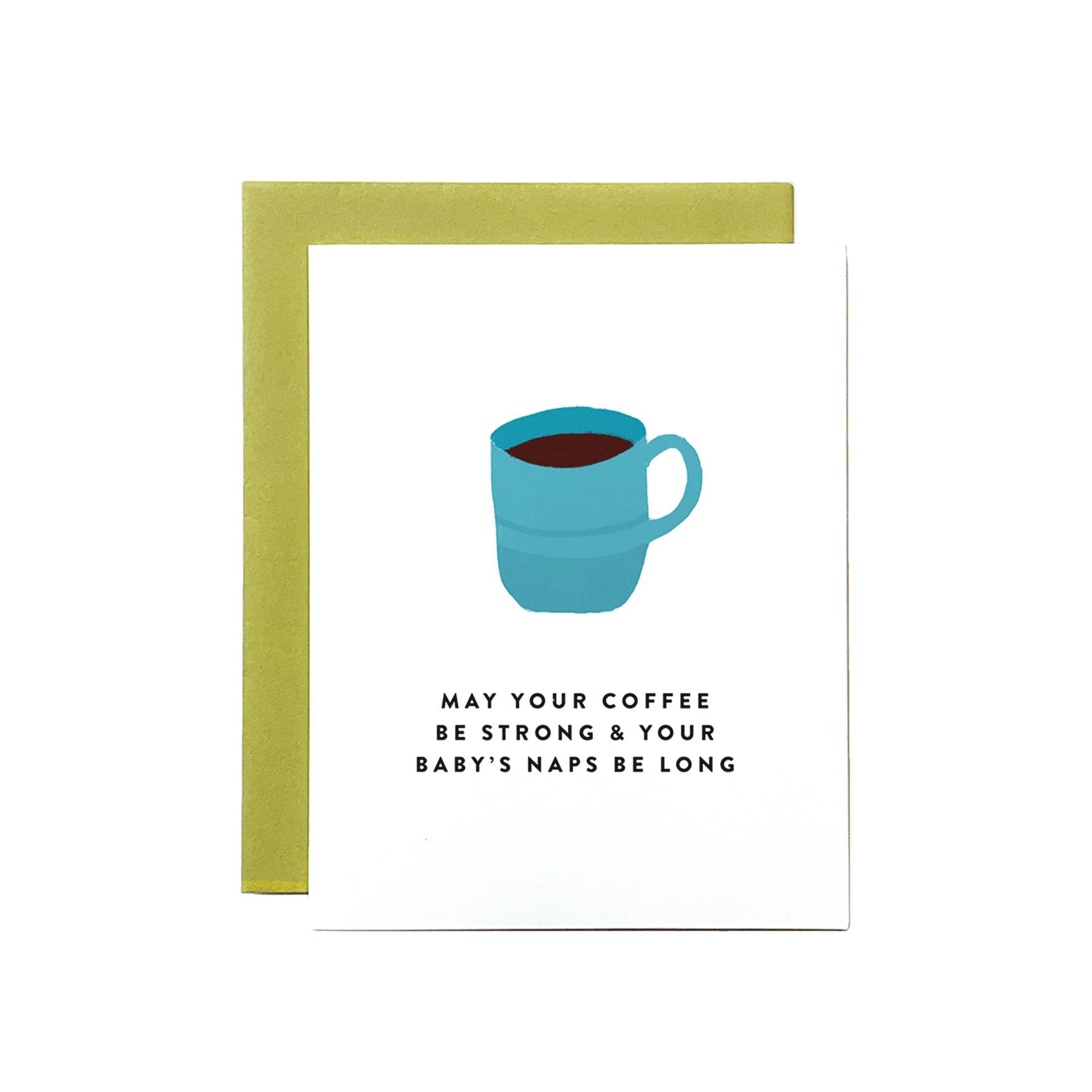 Coffee & Naps New Baby Card - DIGS
