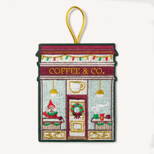 Coffee Shop Ornament - DIGS