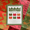 Colorful Christmas Paper Crowns - DIGS