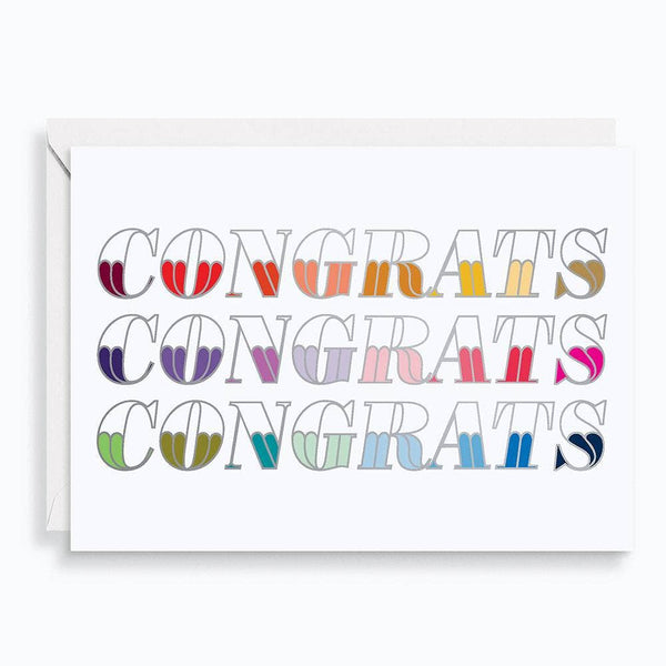 Colorful Congrats Card - DIGS