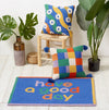 Colorful Daisies Hook Pillow - Elizabeth Olwen - DIGS