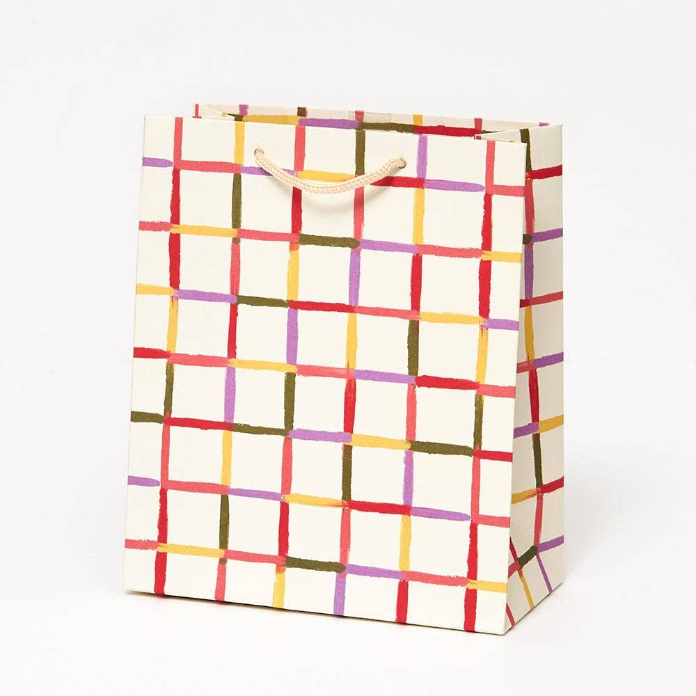 Colorful Grid Gift Bag - DIGS