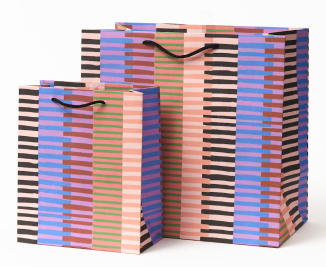 Colorful Stripes Gift Bag - DIGS