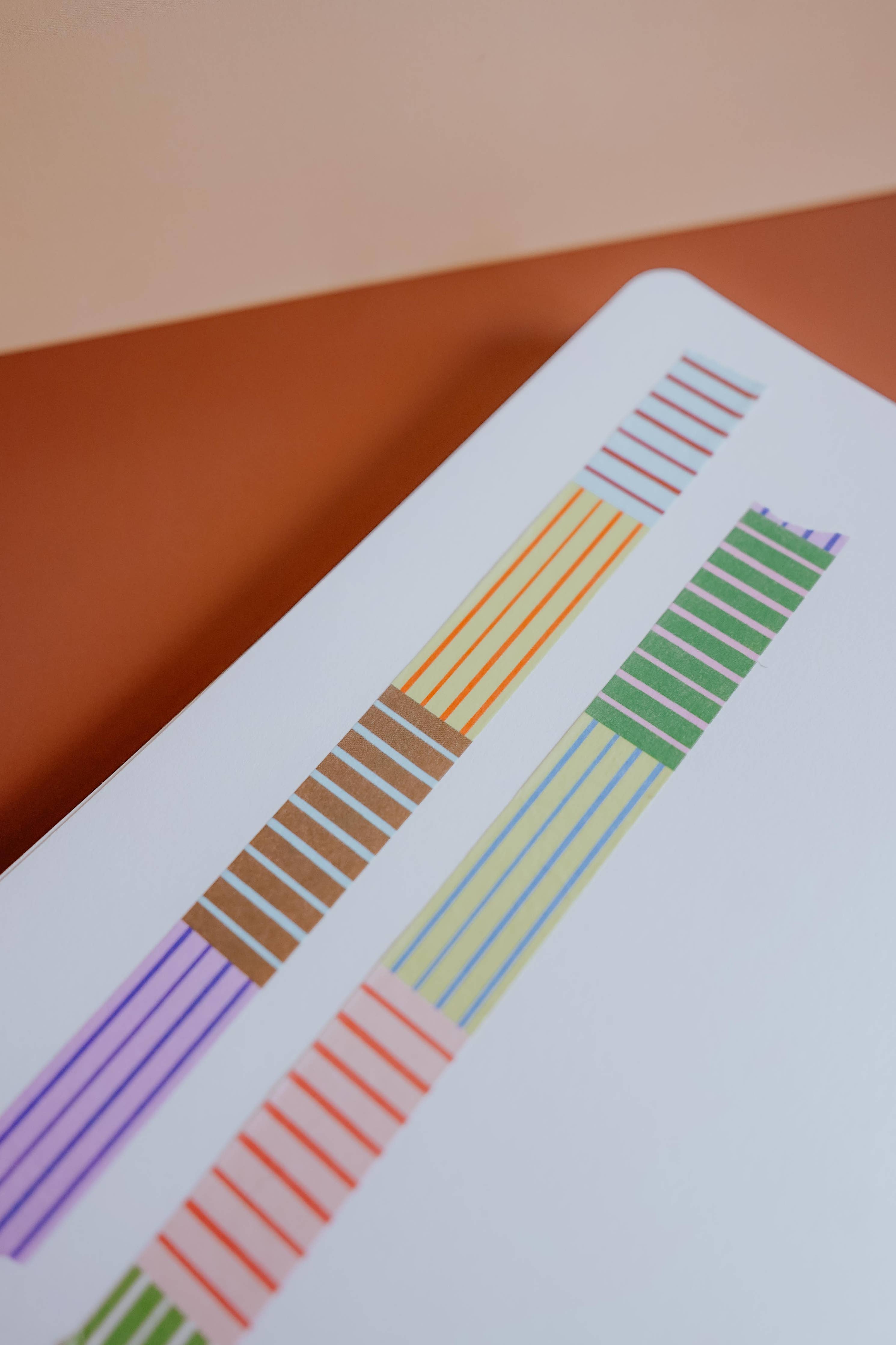 Colorful Stripes Washi Tape - DIGS