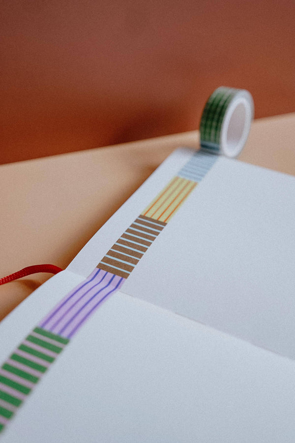 Colorful Stripes Washi Tape - DIGS