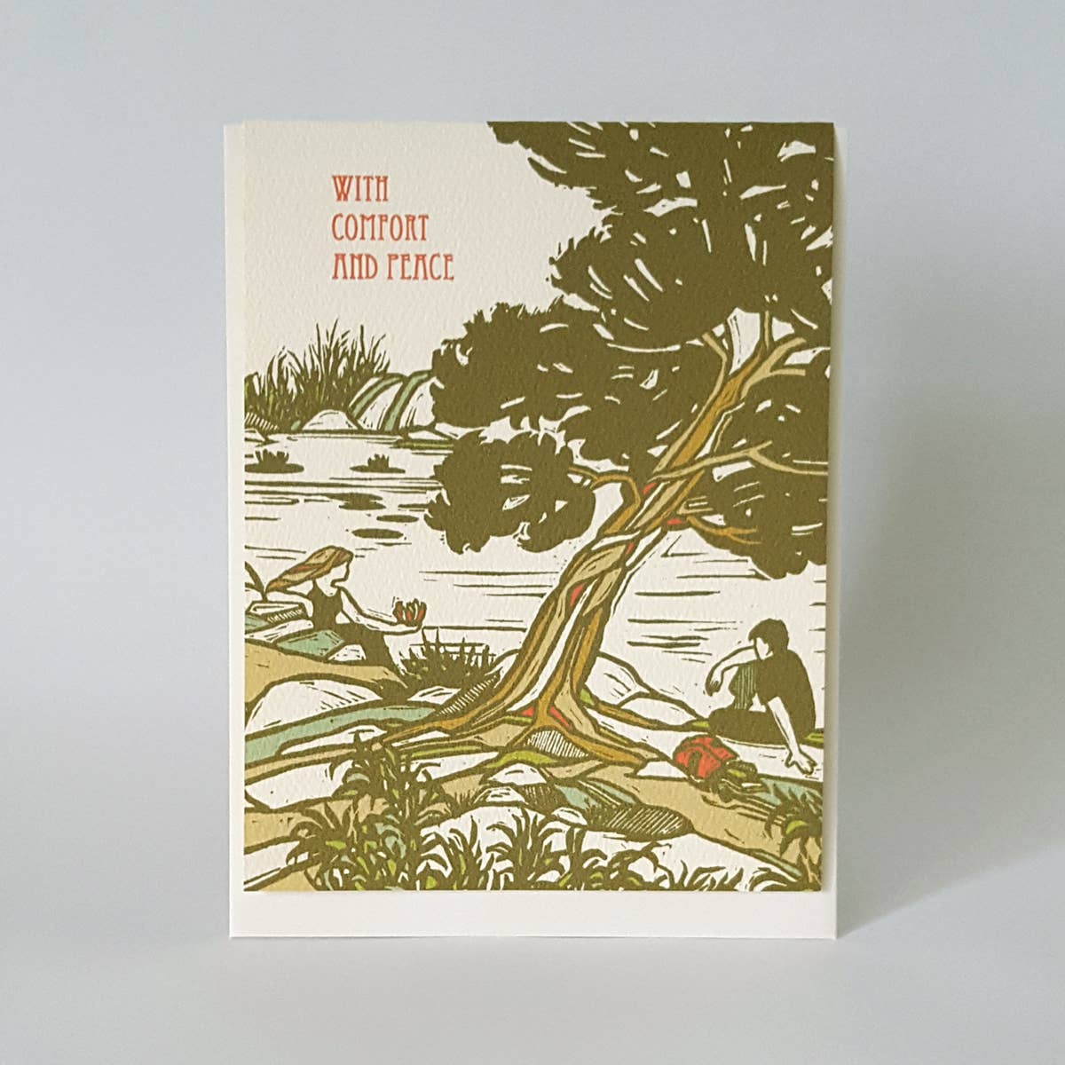 Comfort & Peace Sympathy Card - DIGS