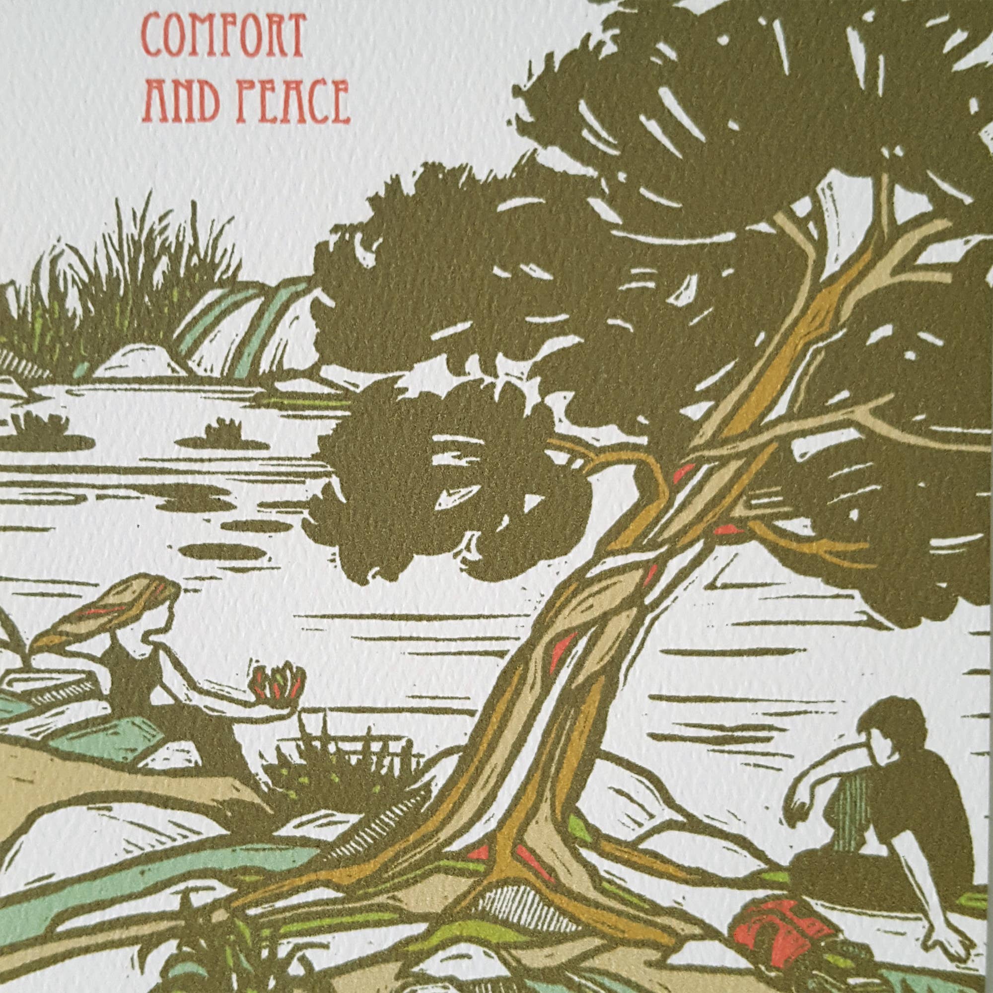 Comfort & Peace Sympathy Card - DIGS