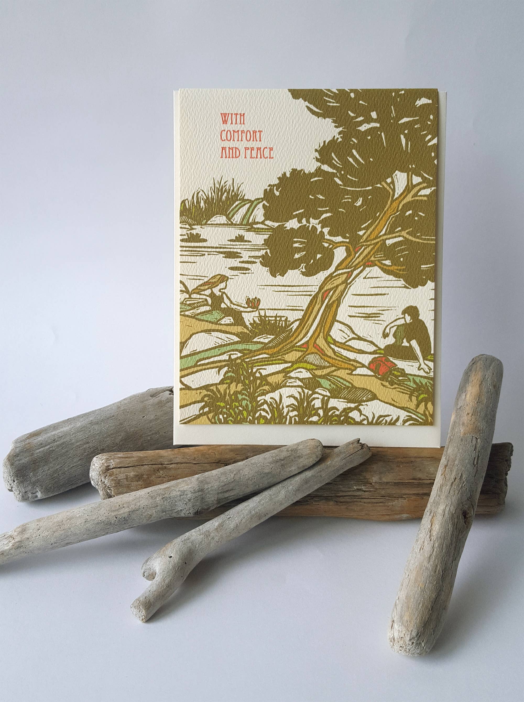 Comfort & Peace Sympathy Card - DIGS