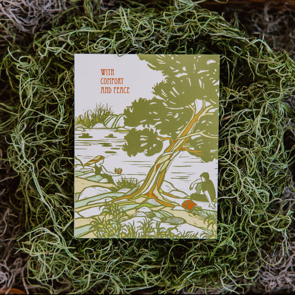 Comfort & Peace Sympathy Card - DIGS
