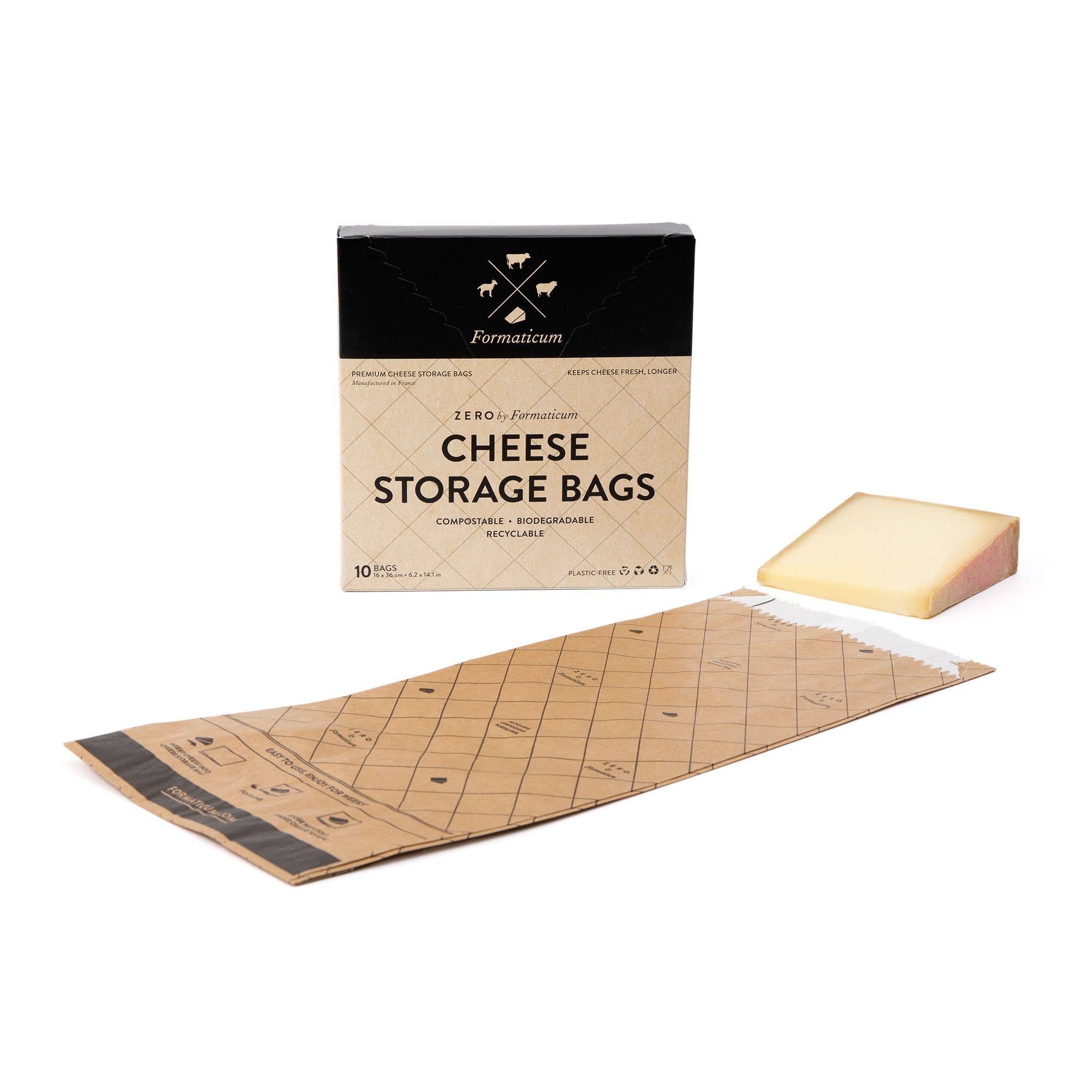 Compostable Cheese Storage Bags - DIGS