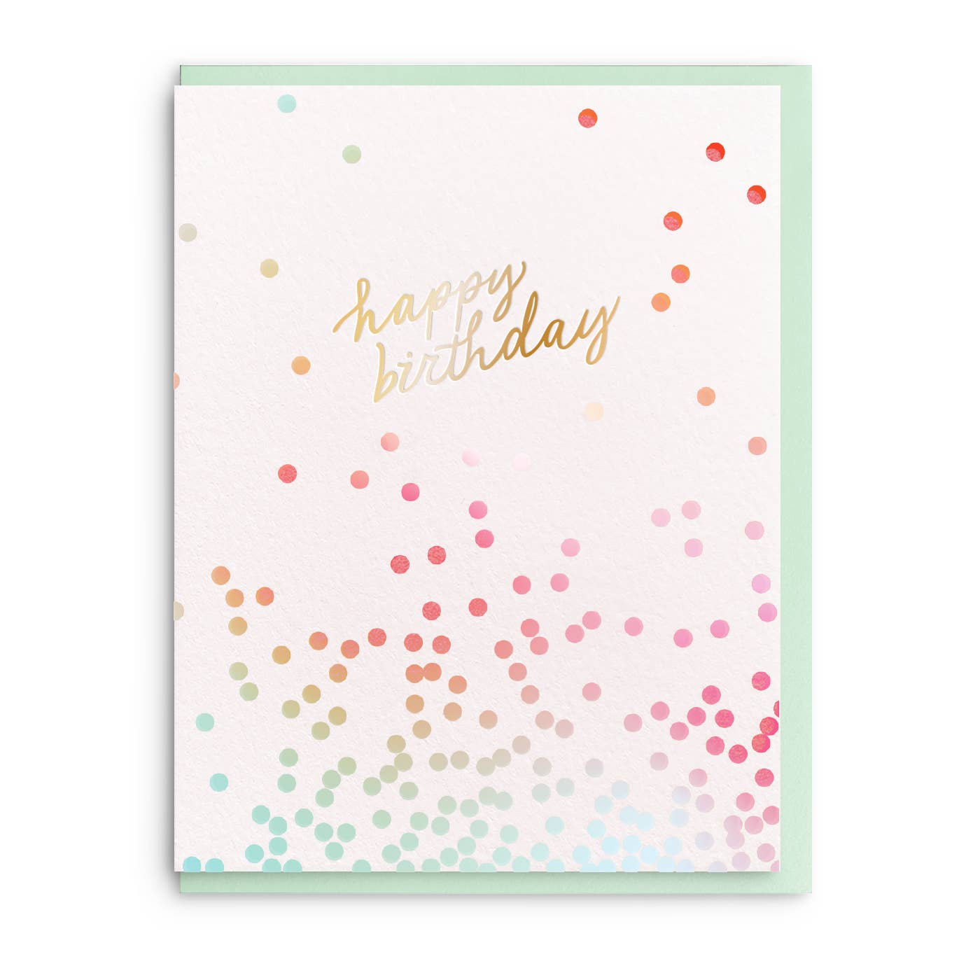 Confetti Foil Birthday Card - DIGS