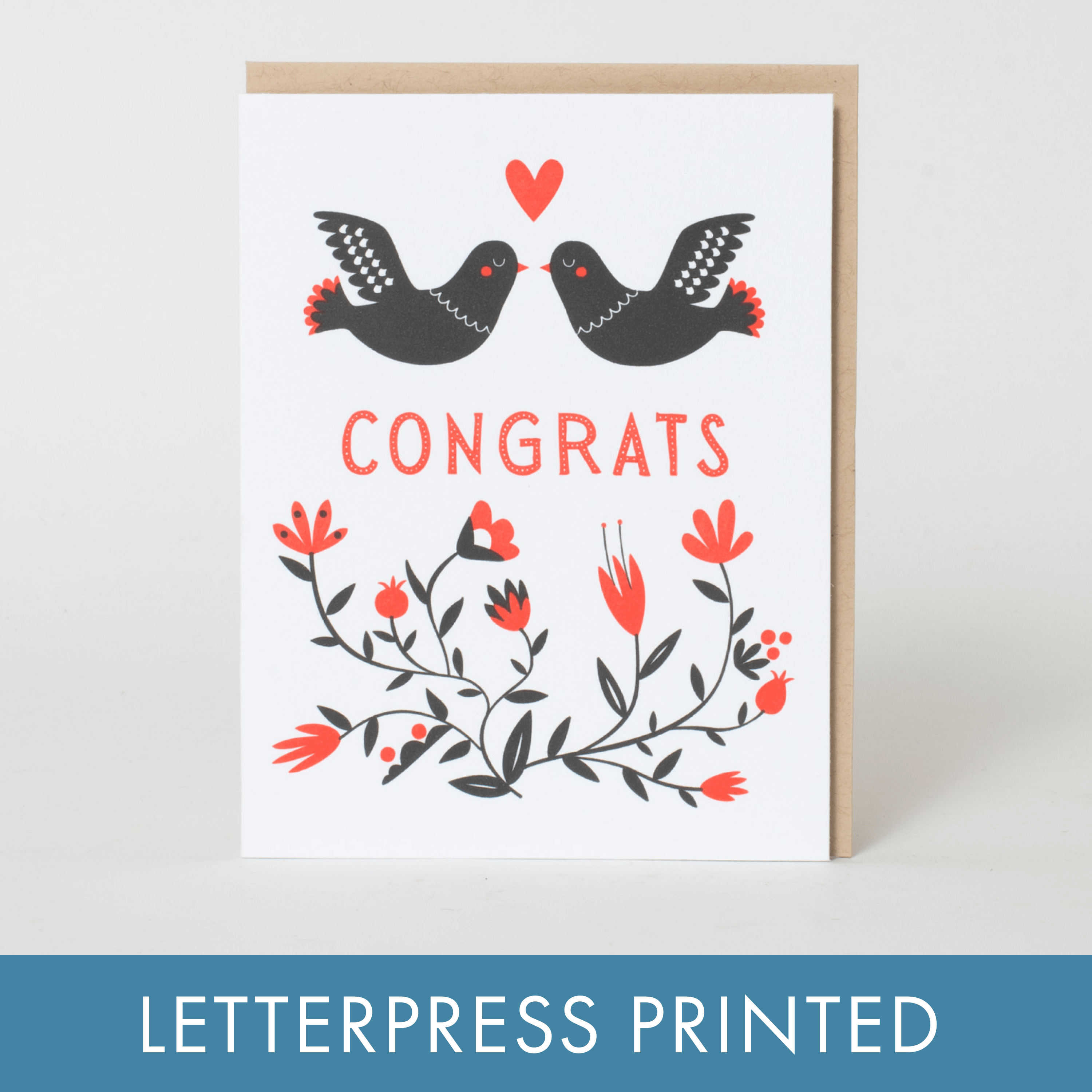 Congrats Doves Wedding Card - DIGS