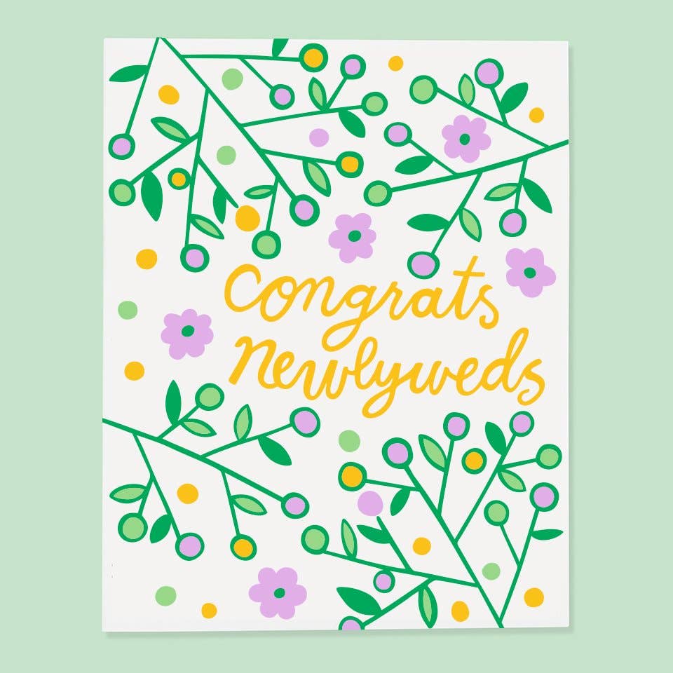 Congrats Newlyweds Card - DIGS