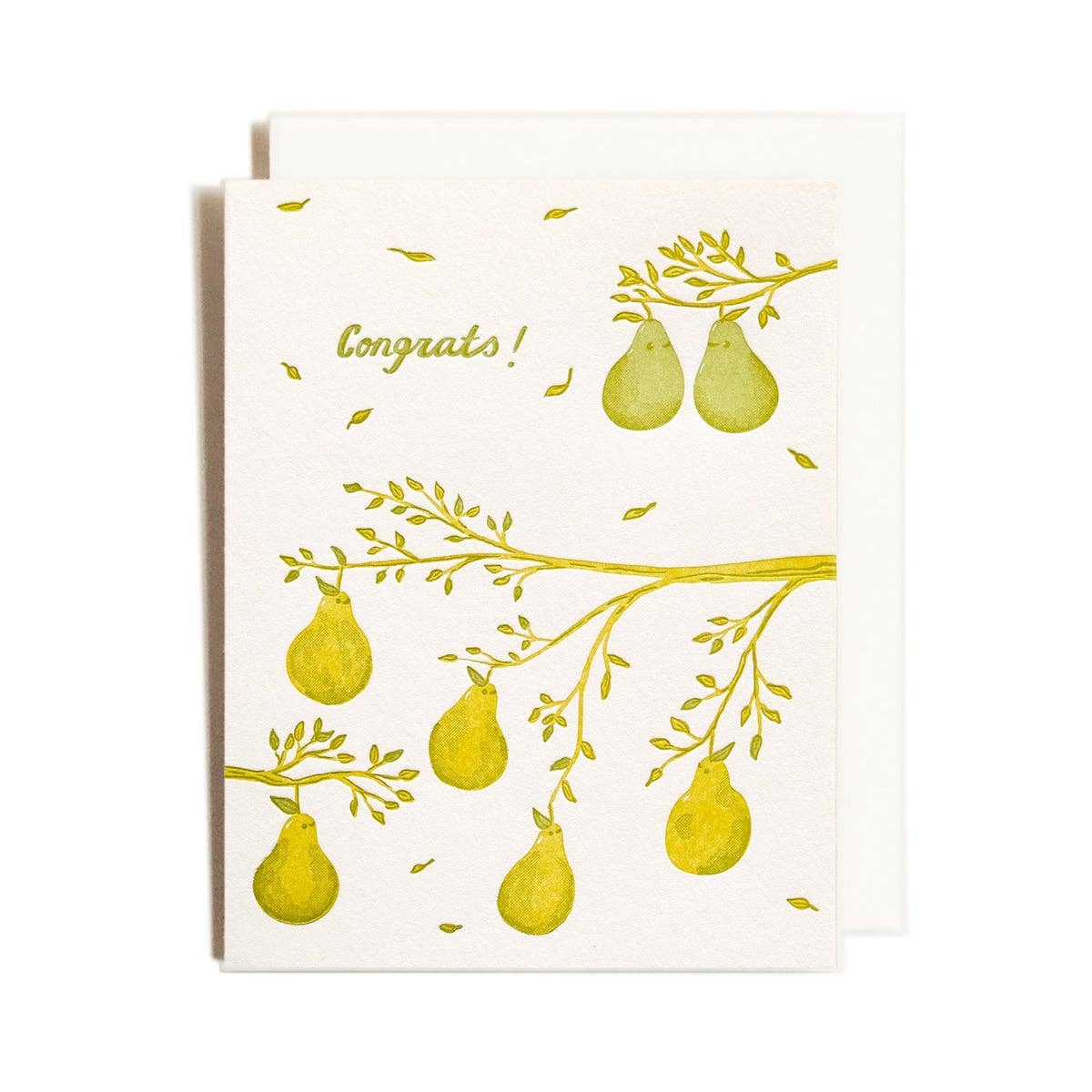 Congrats Pears Wedding Card - DIGS