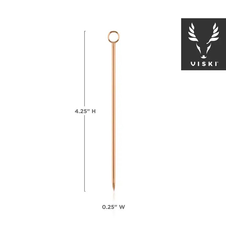 Copper - Plated Cocktail Picks - DIGS