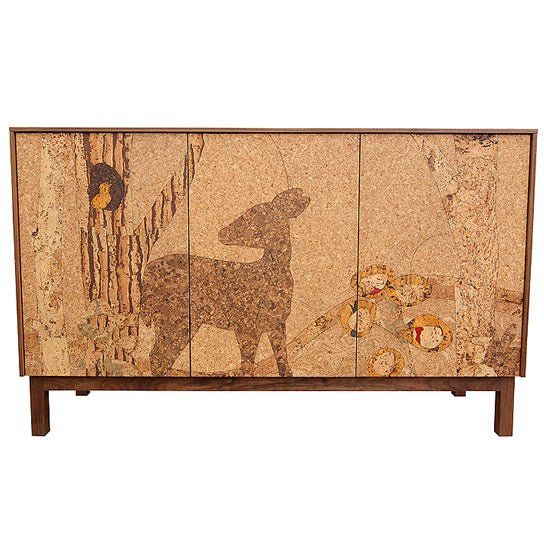 Cork Mosaic Forest Sideboard - DIGS