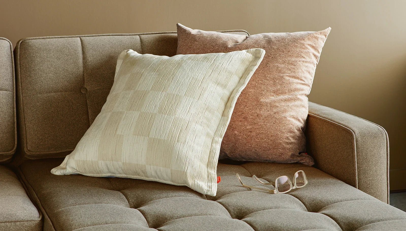 Cork Puff Pillow - DIGS