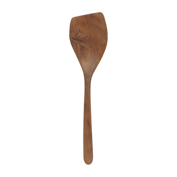 Cornered Teak Wood Spatula - DIGS