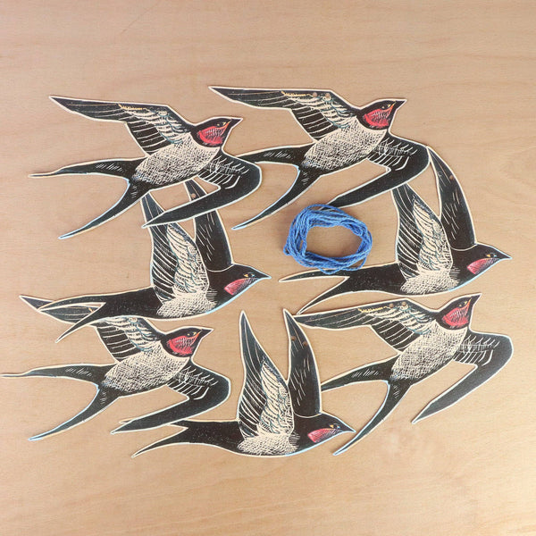 Cornish Swallows Garland - DIGS