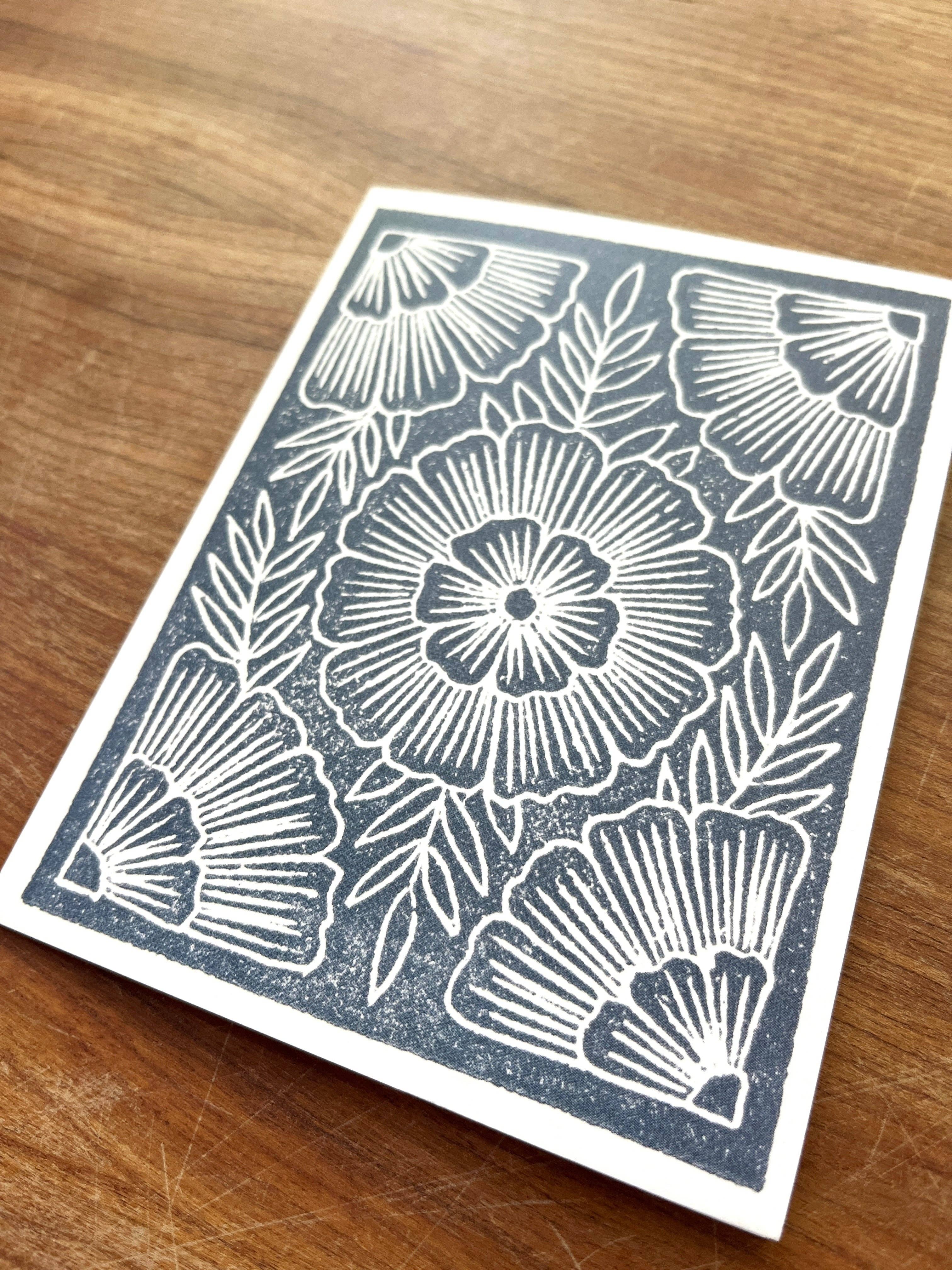 Cosmos Flower Card - DIGS