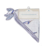 Cotton Muslin Bandana Bib Set of 2: Narwhals - DIGS