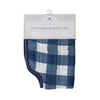 Cotton Muslin Burp Cloth: Jack Plaid - DIGS