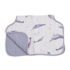 Cotton Muslin Burp Cloth: Narwhals - DIGS