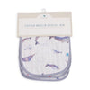 Cotton Muslin Classic Bib Set of 3: Ocean Friends - DIGS