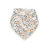 Cotton Muslin Fleece Bandana Bibs: Vintage Floral - DIGS